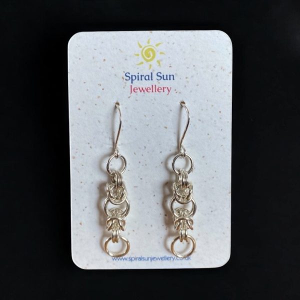 Circle byzantine earrings - Image 3