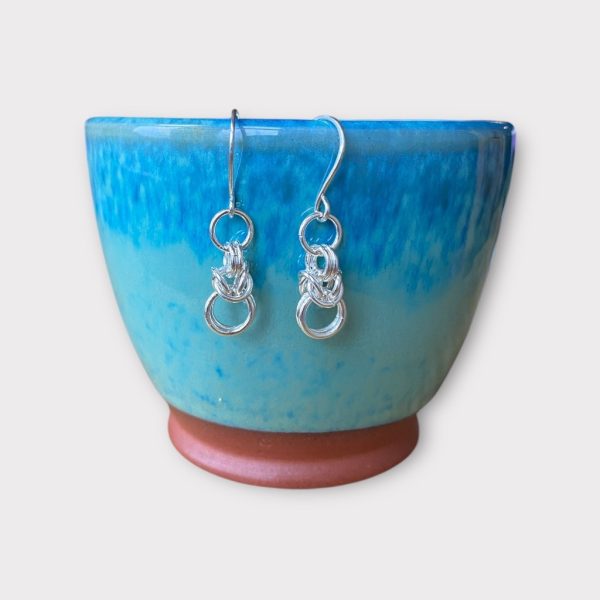 Circle byzantine earrings - Image 5
