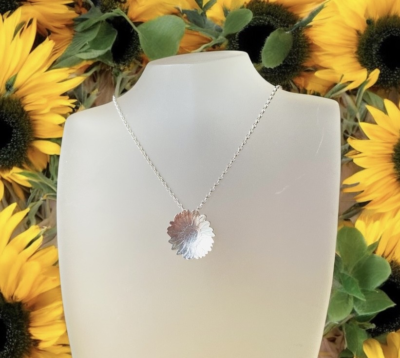 Sunflower Necklace